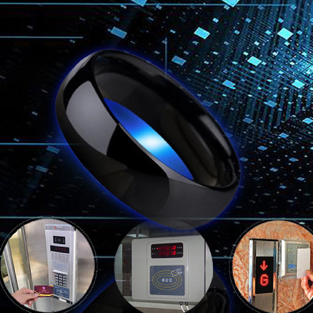 Nouvelle bague intelligente en céramique de haute technologie