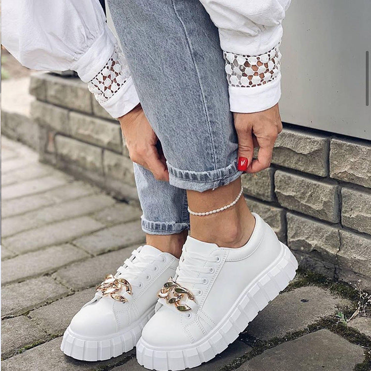 Low Top Flat Casual Sneakers