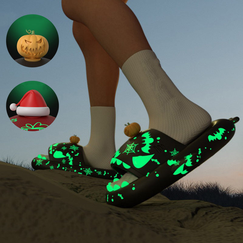 Luminous Shark Slippers - Holiday Platform Shoes - Trendy Collection