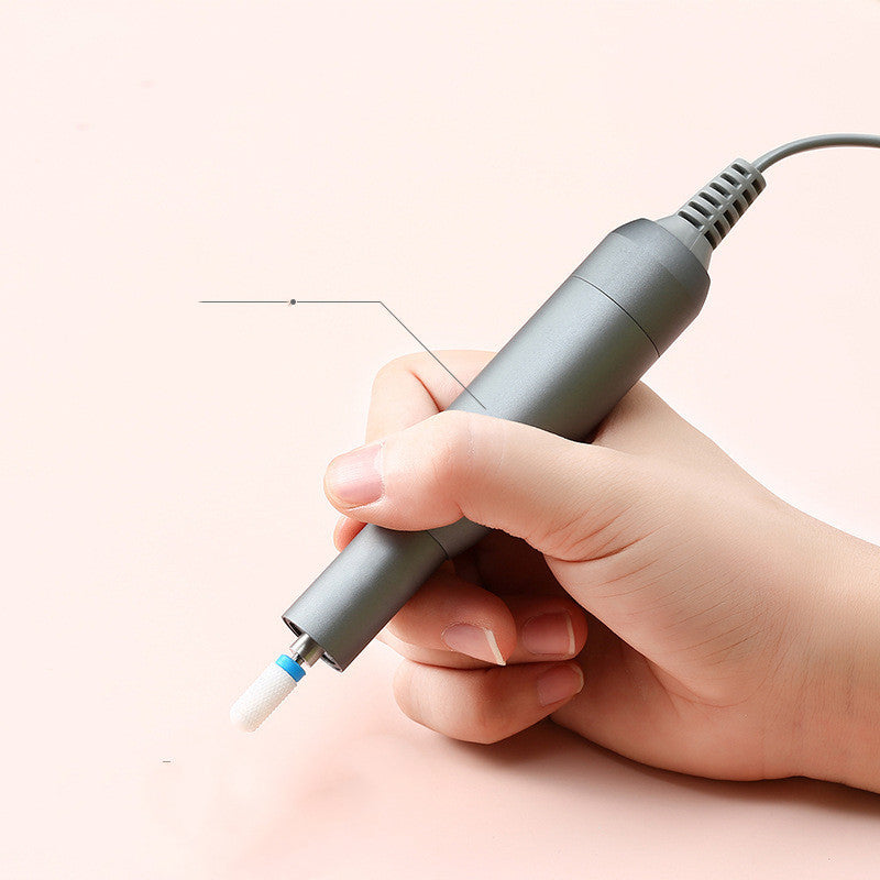 Rechargeable Electric Nail Polisher - 15x8x3.5cm LED System | 11cm Pen 2.35cm Diameter
