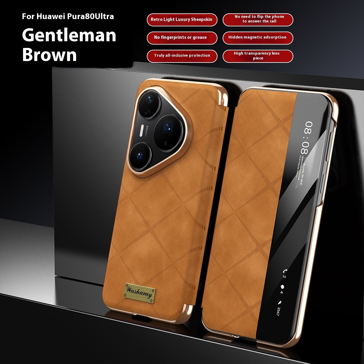 Electroplated Diamond Grid Anti-fingerprint Phone Case