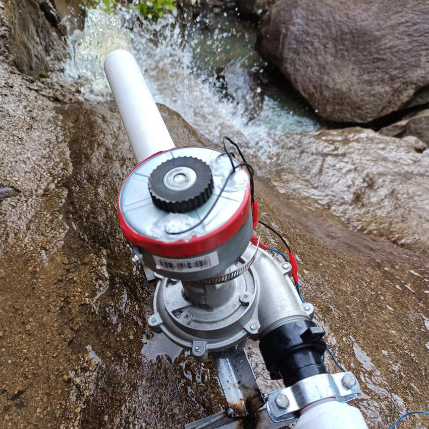 Micro Hydroelectric Generator 500 Watt 50hz 220 Volt Högeffekt Med Övervakning TV-belysning Dator Utomhus