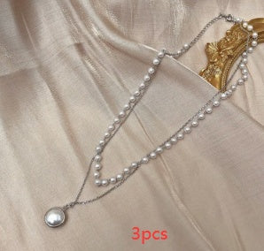 Färg gnistrande nyckelbenskedja Choker halsband för kvinnor