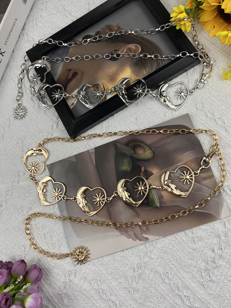 Women's Love Metal Waist Chain Accessories - Romantic Expression