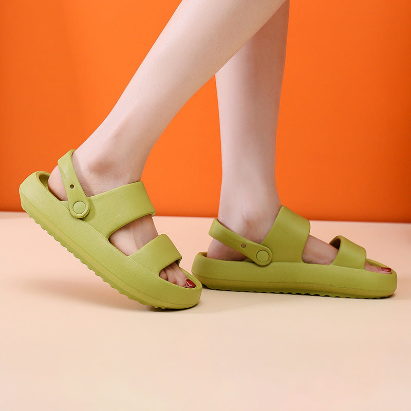 Adjustable Thick Bottom Sandals - 3cm Platform - Outdoor Collection