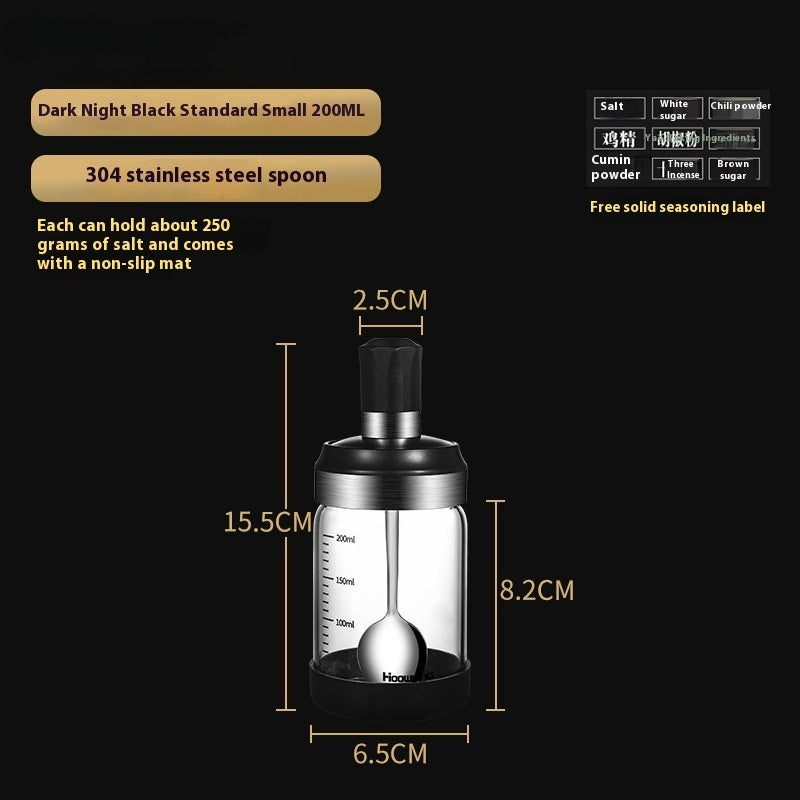 Seasoning Jar Light Luxury Household Seal