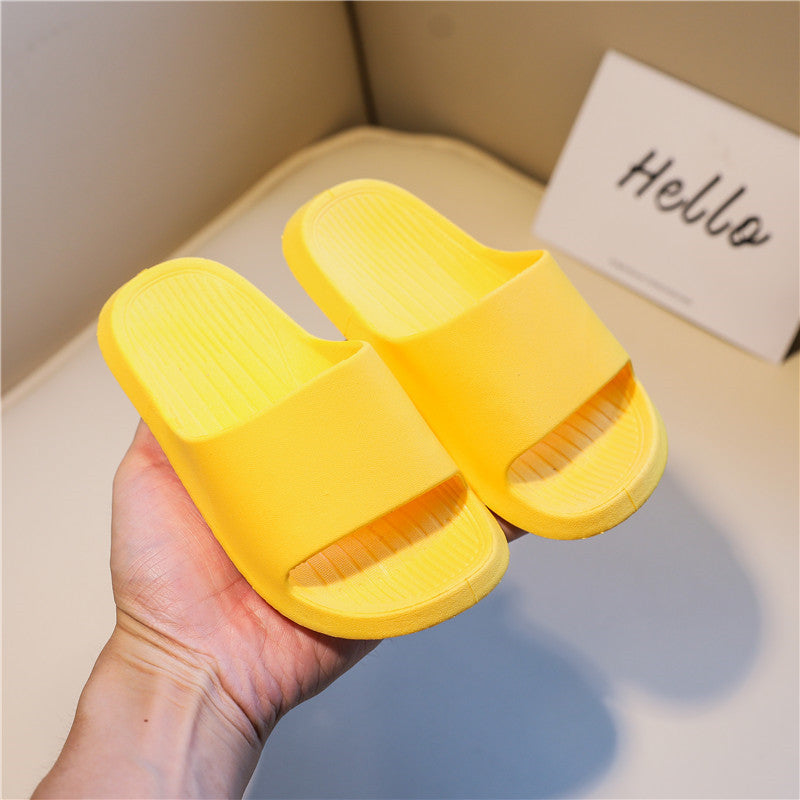 Children's Slippers Boys Indoor Bathrooms Girls Bathing Non-slip Soft Bottom