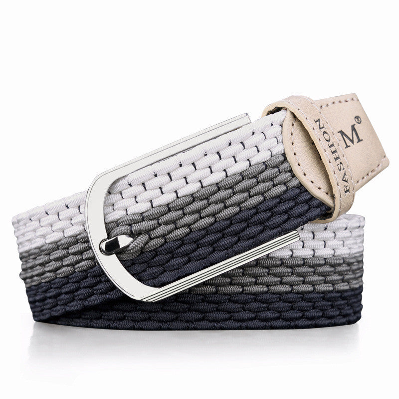 Winter Breathable Strong Stretch Canvas Woven Belt - Seasonal Comfort