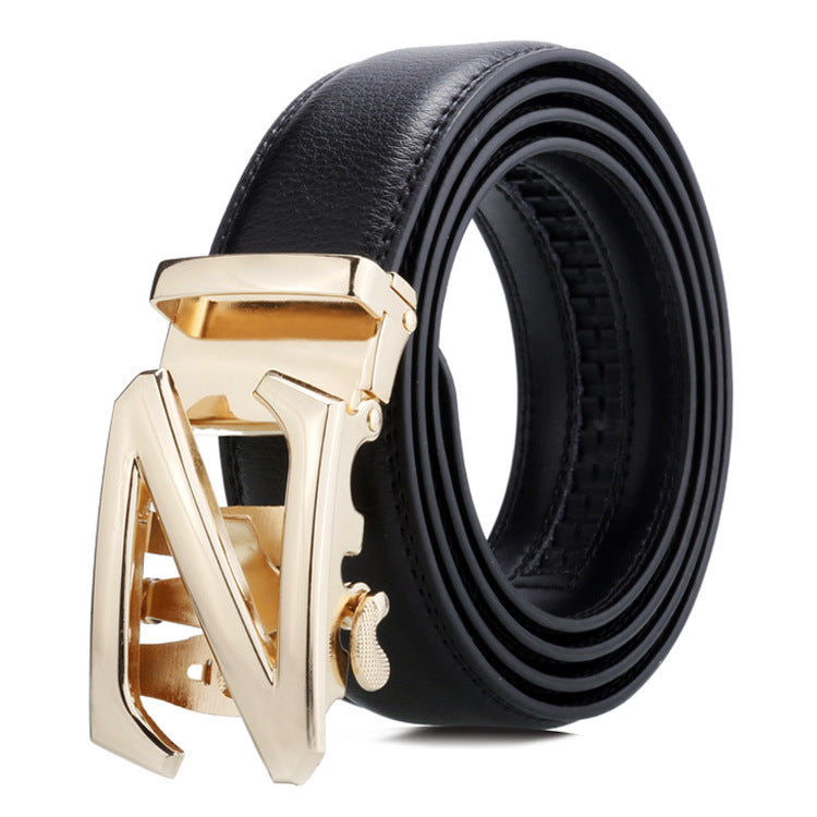 Men's Automatic Buckle Business Trouser Belt - Professional Efficiency