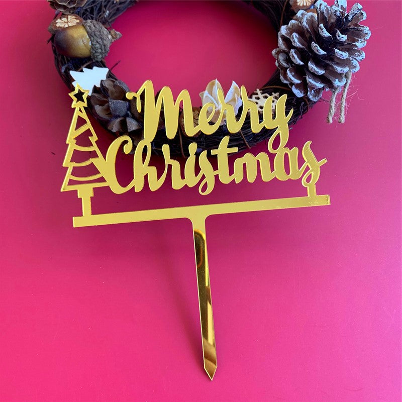 Préparez des décorations de gâteaux pour Noël