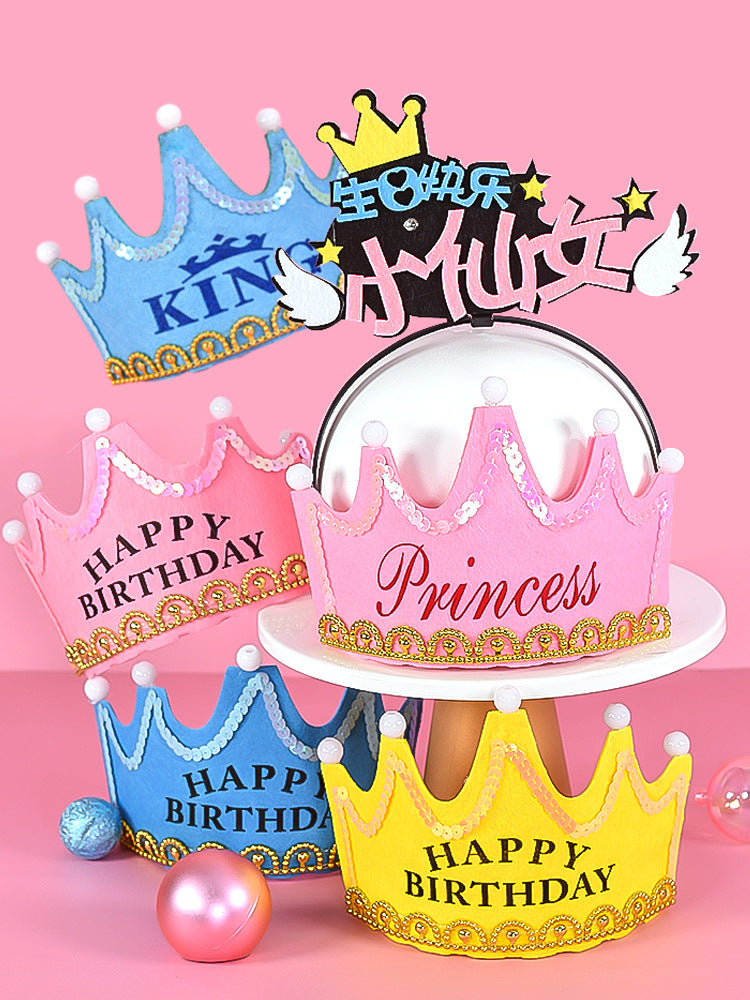 Creative Birthday Party Headwear Decoration for Kids