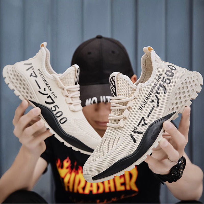 Herr Sneakers Mesh Sportskor