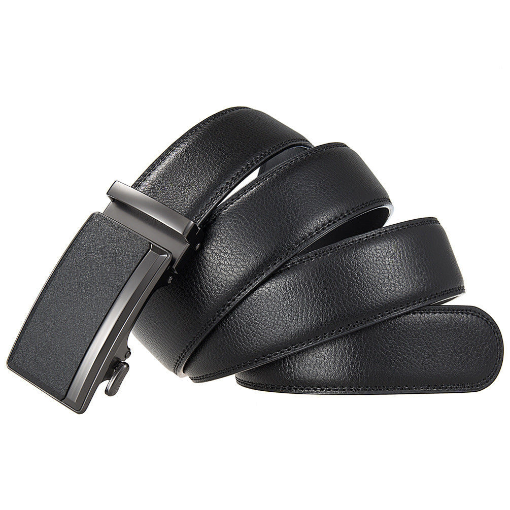 Men's Business Split Leather Belt - Professional Excellence
