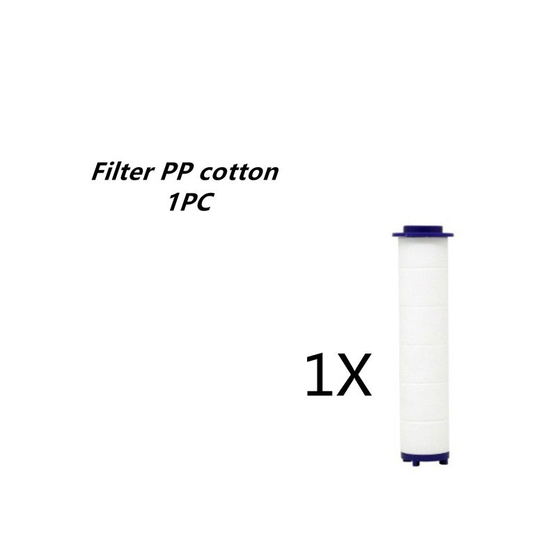 Pommeau de douche à hélice avec bouton d'arrêt et filtre en coton, buse de douche à main haute pression turbocompressée