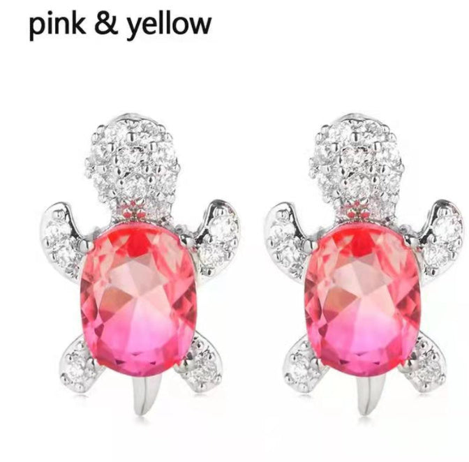 Cute Little Animal Niche Design Earrings Jewelry Stud Earrings