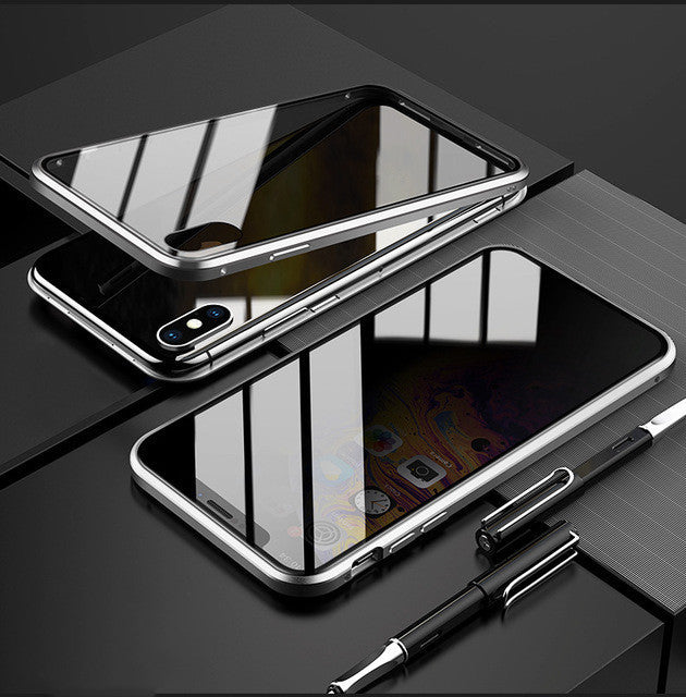 Telefonfodral Anti-peep magnetiskt skyddande skal