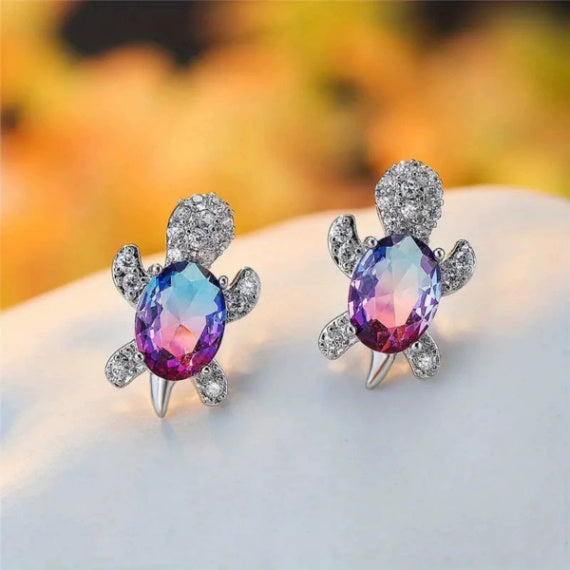 Cute Little Animal Niche Design Earrings Jewelry Stud Earrings