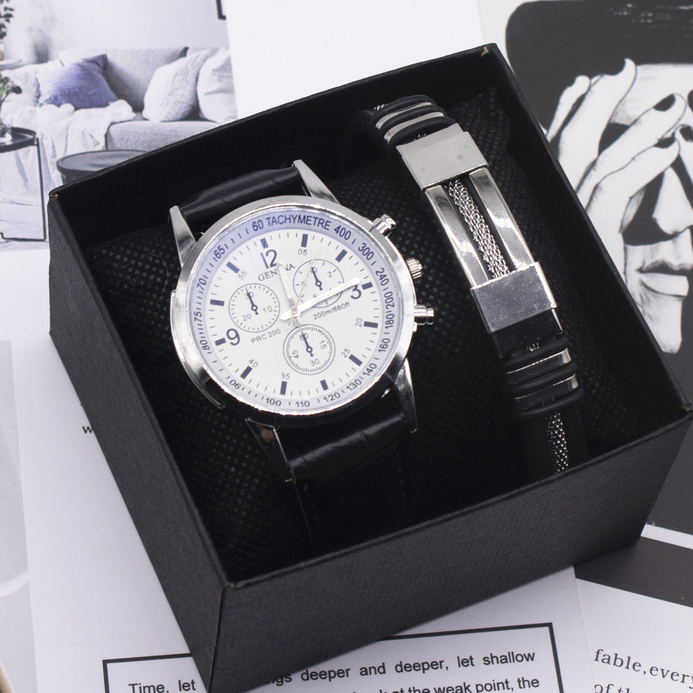 Blue Light Glass Wrist Watch Men New Watches - Stylish Functional Sleek Elegant Sophisticated Unique Trendy Statement