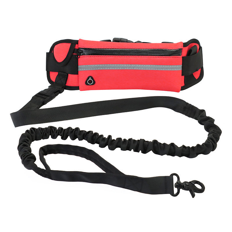 Sport Traction Rope - High Elasticity Anti-Collision Outdoor Running Waist Dog Leash