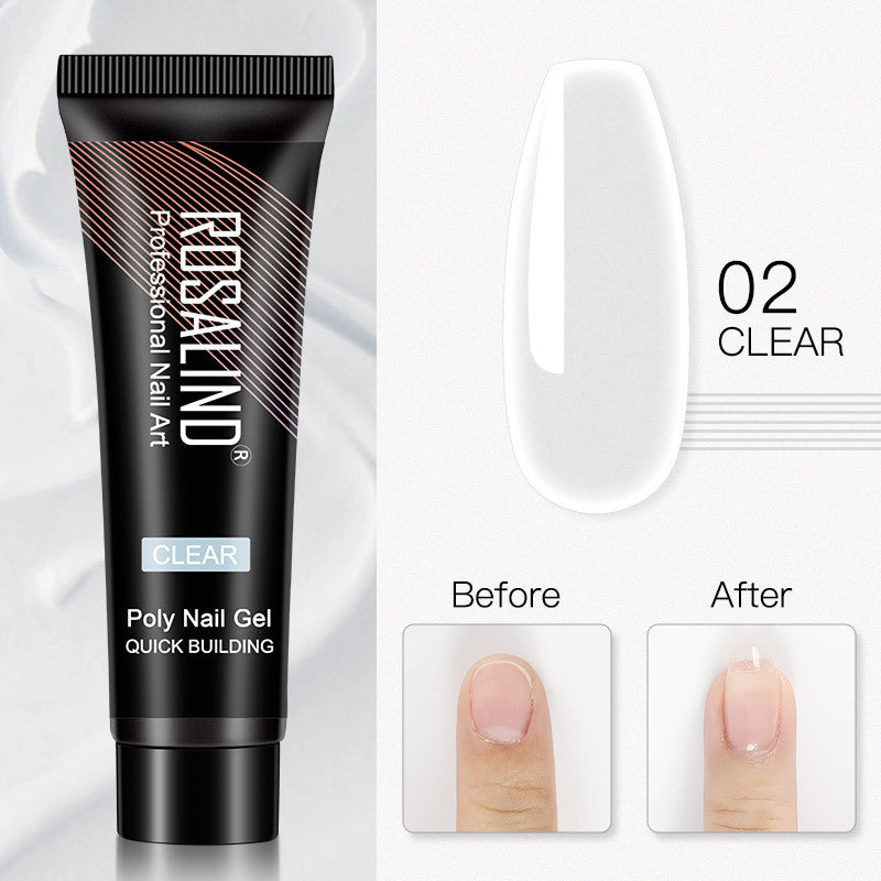 ROSALIND Extended UV Glue - 15ml RE09-01 to RE09-11 | Crystal Phototherapy Plastic Solid Color