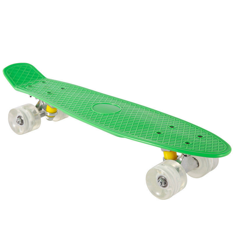 Fashion Creative Personality Wheel Fyrhjuls skateboard
