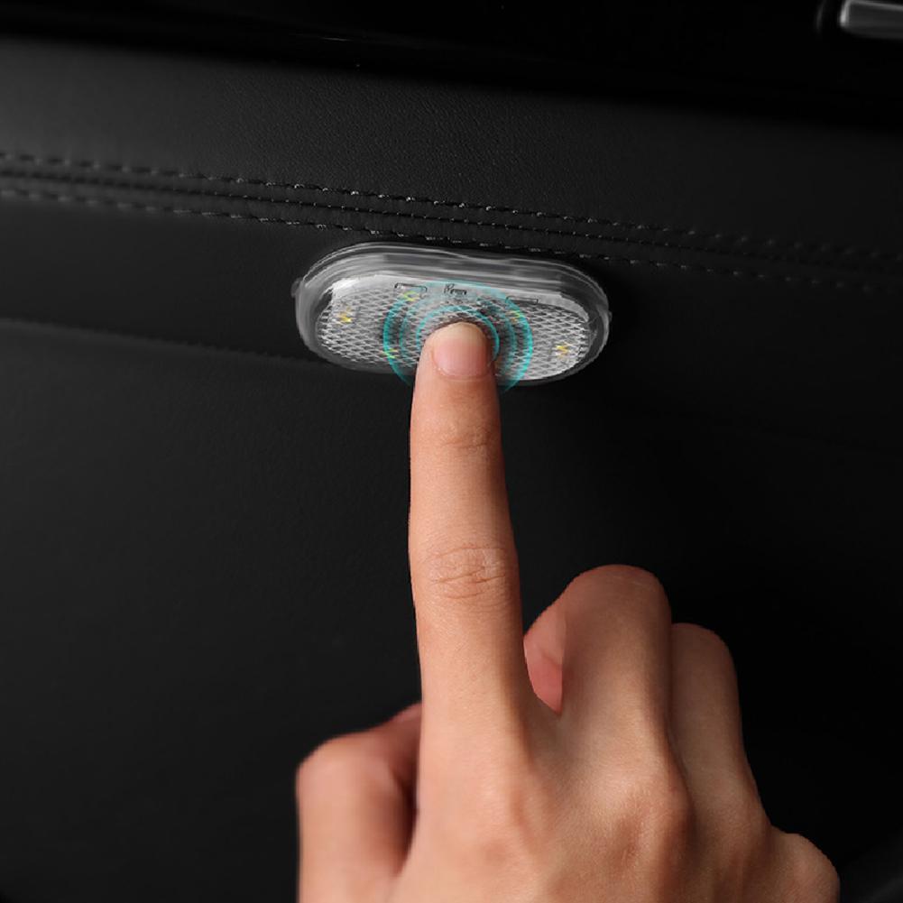 Beröringskänslig Usb Charging Atmosphere Lamp I Bil
