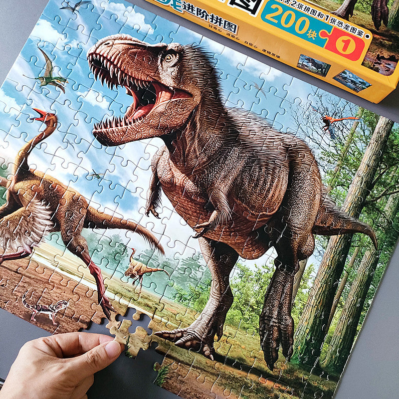 New Children's Advanced Dinosaur Puzzle Toy