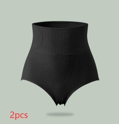 New Seamless High-Waisted Tummy Underwear Women Graphene