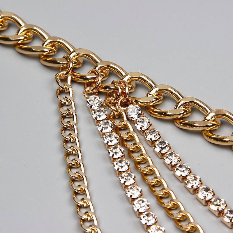 Women's Summer Jewelry Hot Pants Multilayer Gold Chain - Street Empowerment