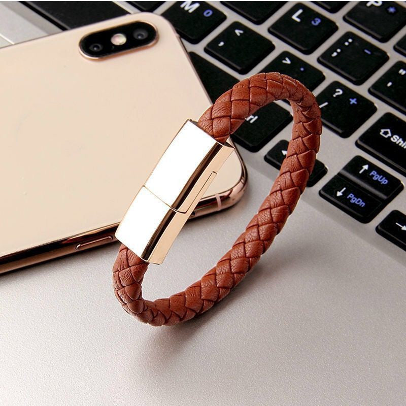 Ny Armband Laddare USB Laddningskabel Data Laddningssladd För IPhone14 13 Max USB C Kabel För Telefon Mikrokabel