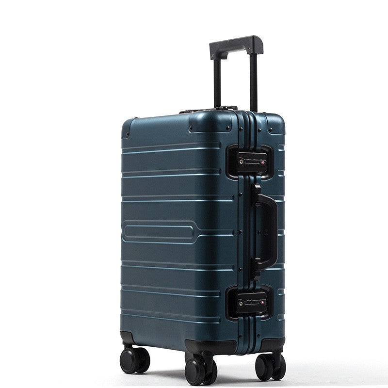 All Aluminium Magnesium Alloy Trolley Case Universal Wheel Metal Box