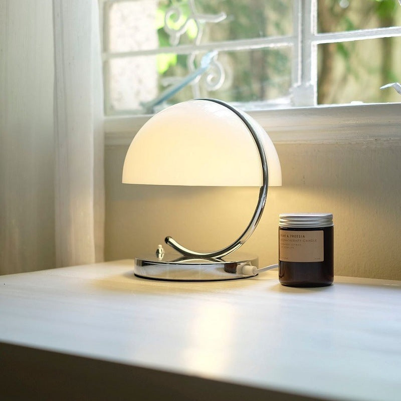 Retro Space Age Bordlampa vardagsrum Studera sovrum Bedsida Modernt skrivbord Lampor Kontorsstudie Ljus Fixturer Hem Inredning Nattljus