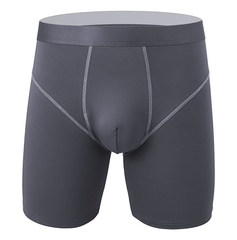 Herr Slitstarka Ben Casual Boxers Med Mellanhöga