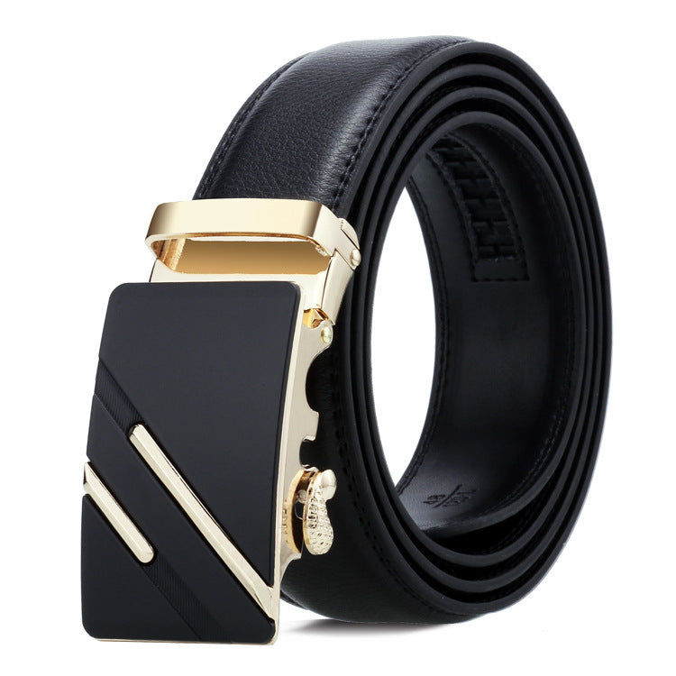 Men's Automatic Buckle Business Trouser Belt - Professional Efficiency