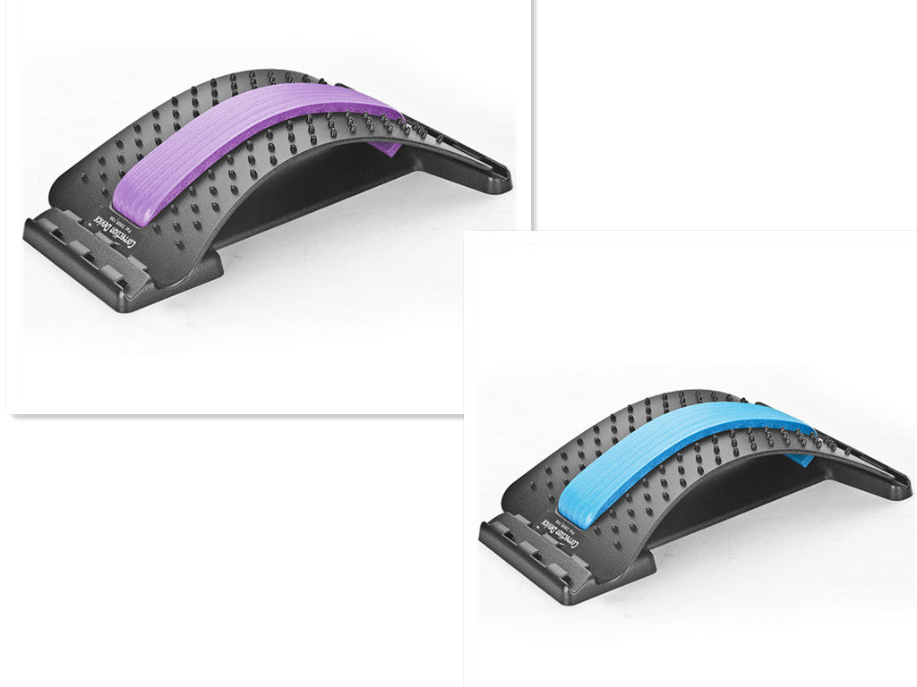 Professional Magnetic Back Arch Support - Advanced ABS & Memory Material Lumbar Massage Board