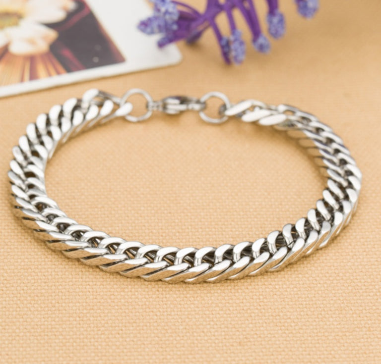 Armband av titanstål
