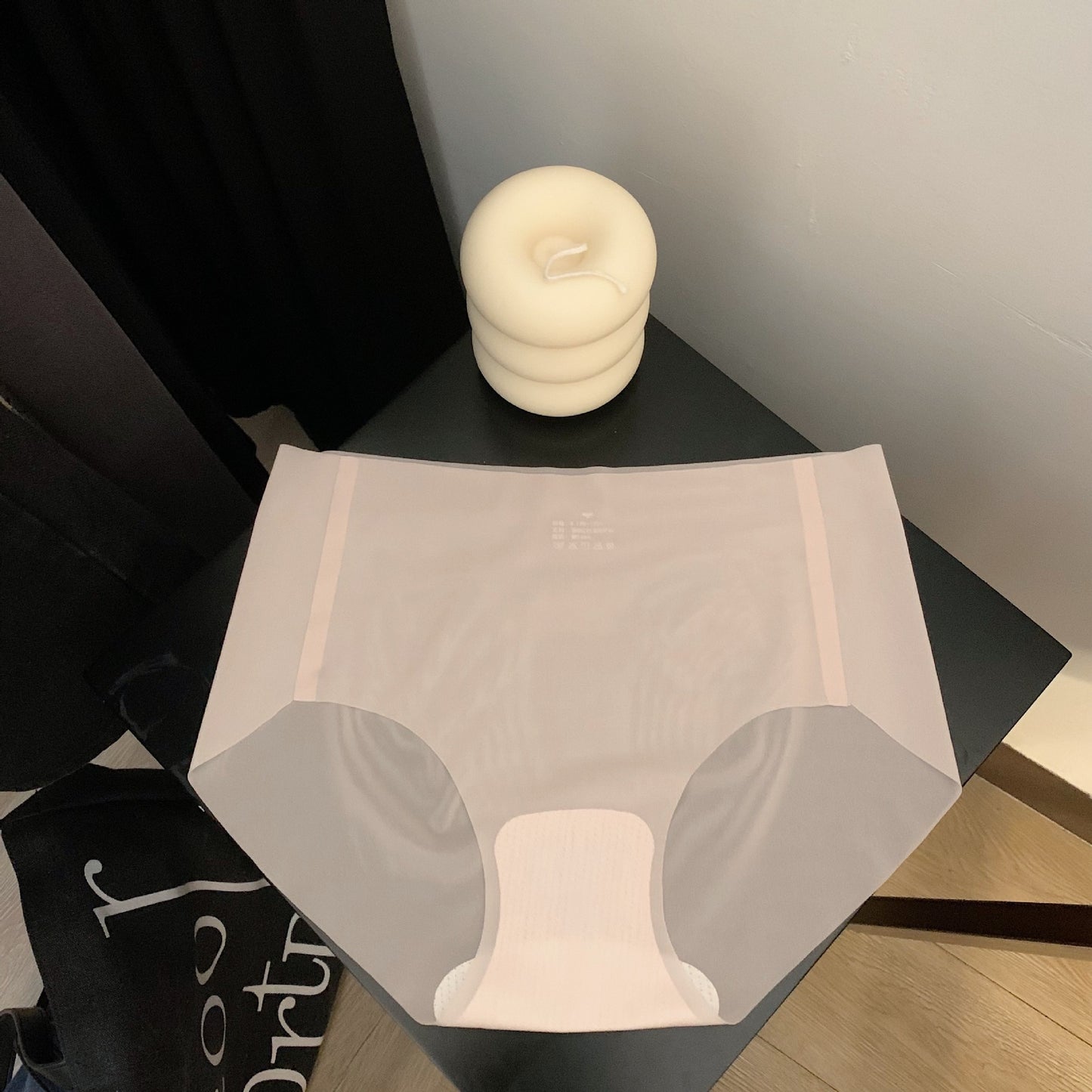 Seamless Ice Silk Pure Cotton Sports Underwear Women