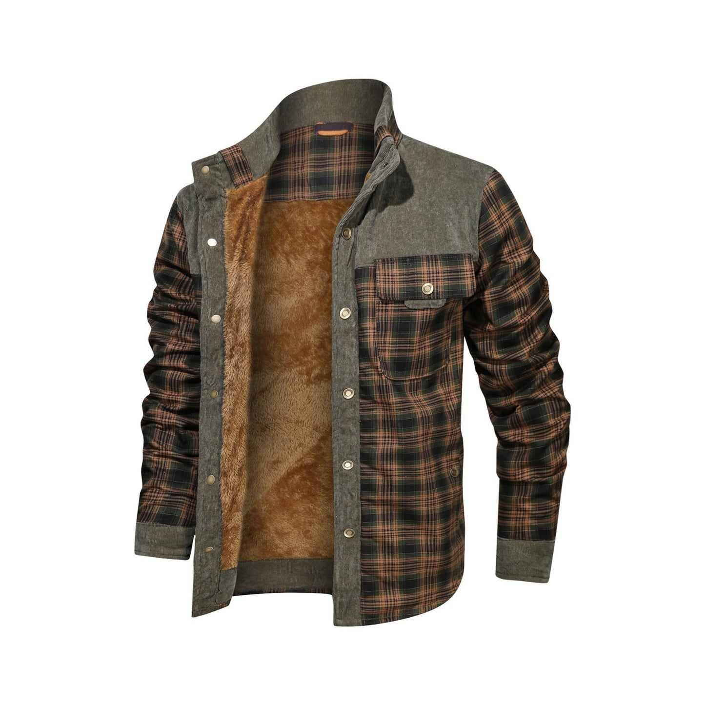 Manteau militaire épais en polaire pour homme, manteau d'automne et d'hiver, vêtements de marque