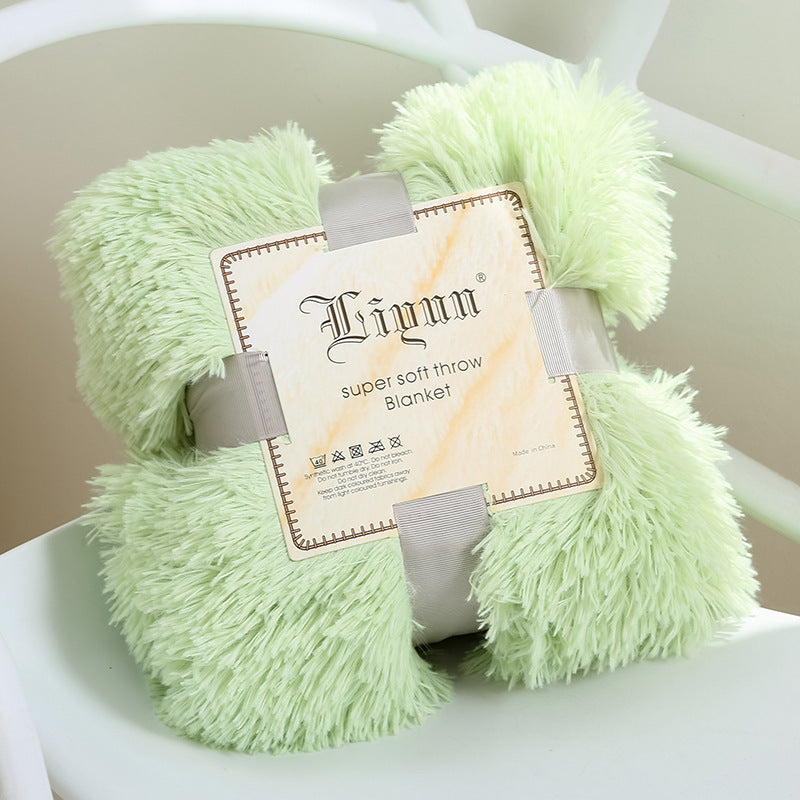 Sunday Cozy Coral Fleece Blanket