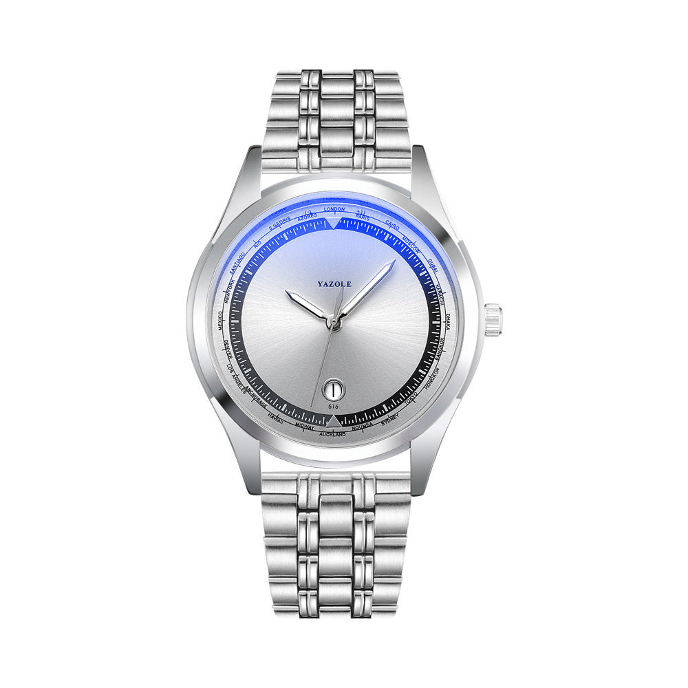 Montre-bracelet pour hommes d'affaires ou bracelet Lyx pour hommes, bracelet de sport lumineux, bracelet de montre pour Relogio Masculinon