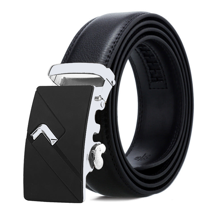 Men's Automatic Buckle Business Trouser Belt - Professional Efficiency