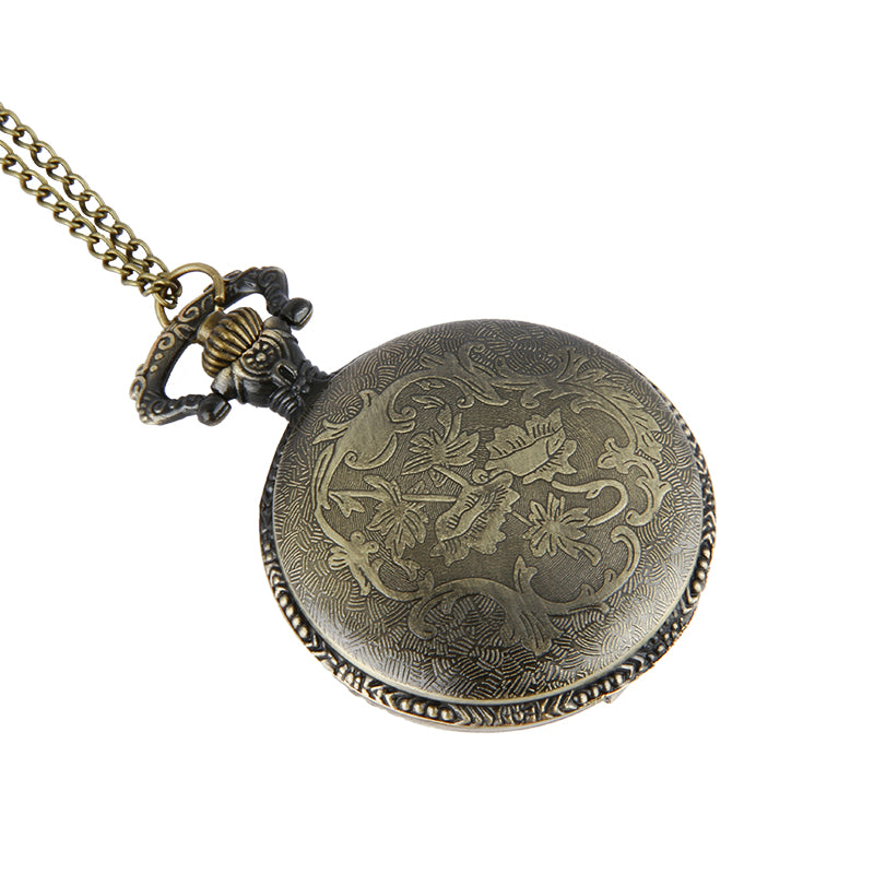 Forest Pickup Truck Vintage Quartz Pocket Watch - Outdoor Adventure Rustic Reliable Nostalgic Statement Companion