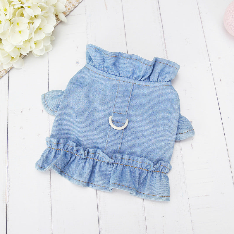 Poitrine et dos de chien de vêtements pour animaux de compagnie