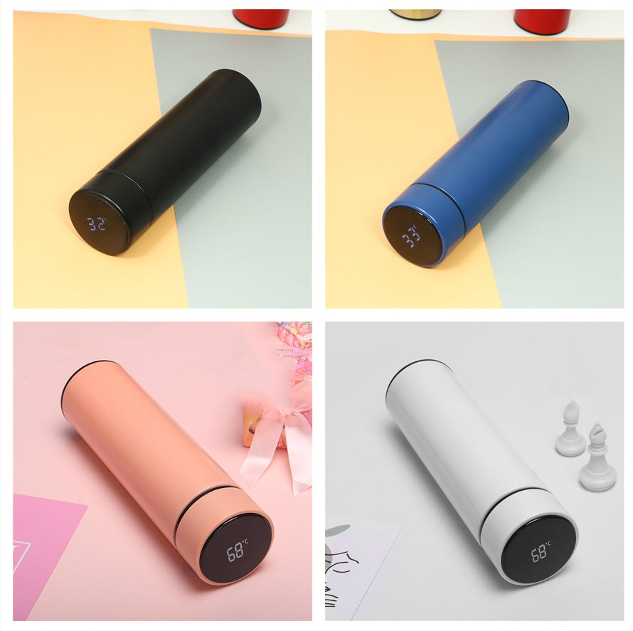 Intelligent Thermos Bottle Stainless Steel Insulated Bottle Cup Temperature Display Vacuum Flask Coffee Mug