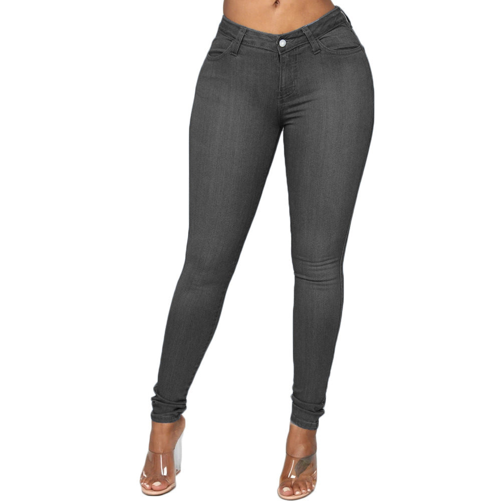 Skinny Jeans Pennbyxor Plus Size