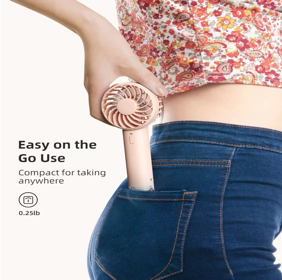 Holiday Relaxation: Portable Cooling Fan for Summer Comfort