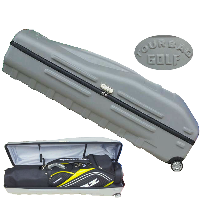 Golfbag Airline Case Hard Shell sändning förtjockad