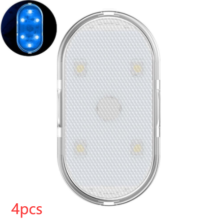 Beröringskänslig Usb Charging Atmosphere Lamp I Bil