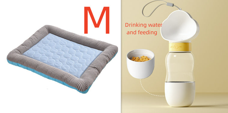 Pet Summer Cooling Mat - Cool Feeling Ice Mat for Dogs & Cats