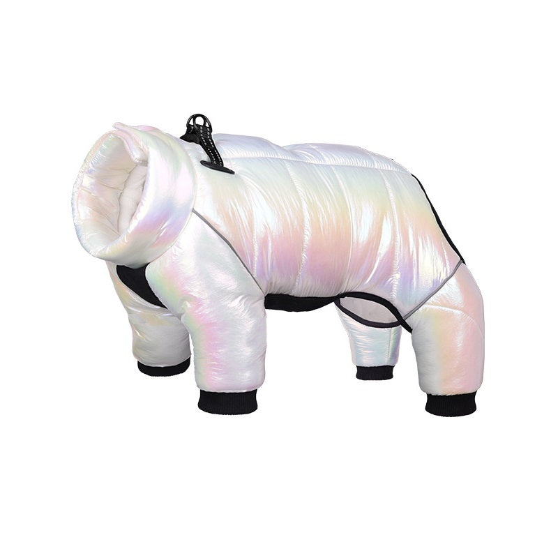 Animal de compagnie Anti-lumière chaud nouvel Article vêtements hiver chien doudoune imperméable animaux vêtements pour petits chiens